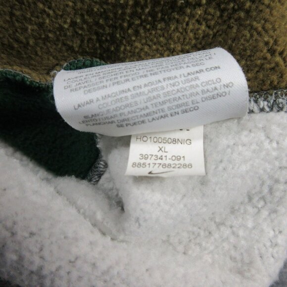 Jordan mens heathered gray Argyle lined crew sweater XL 397341 091 - Picture 10 of 15